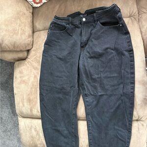Judy Blue Black High-Rise Denim Jeans Marlow Arc Leg